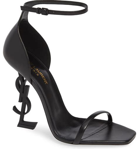 ysl opyum sandals black|saint laurent opyum sandals.